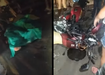 Homem morre e outro fica ferido em colisão entre motos na Santa Maria da Codipi